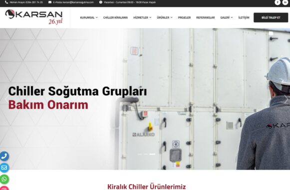 Chiller Soğutma Sistemlerinde Bakım İhtiyaçları